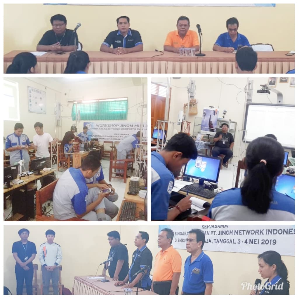 WORKSHOP JINOM MINI ISP (INTERNET SERVICE PROVIDER)