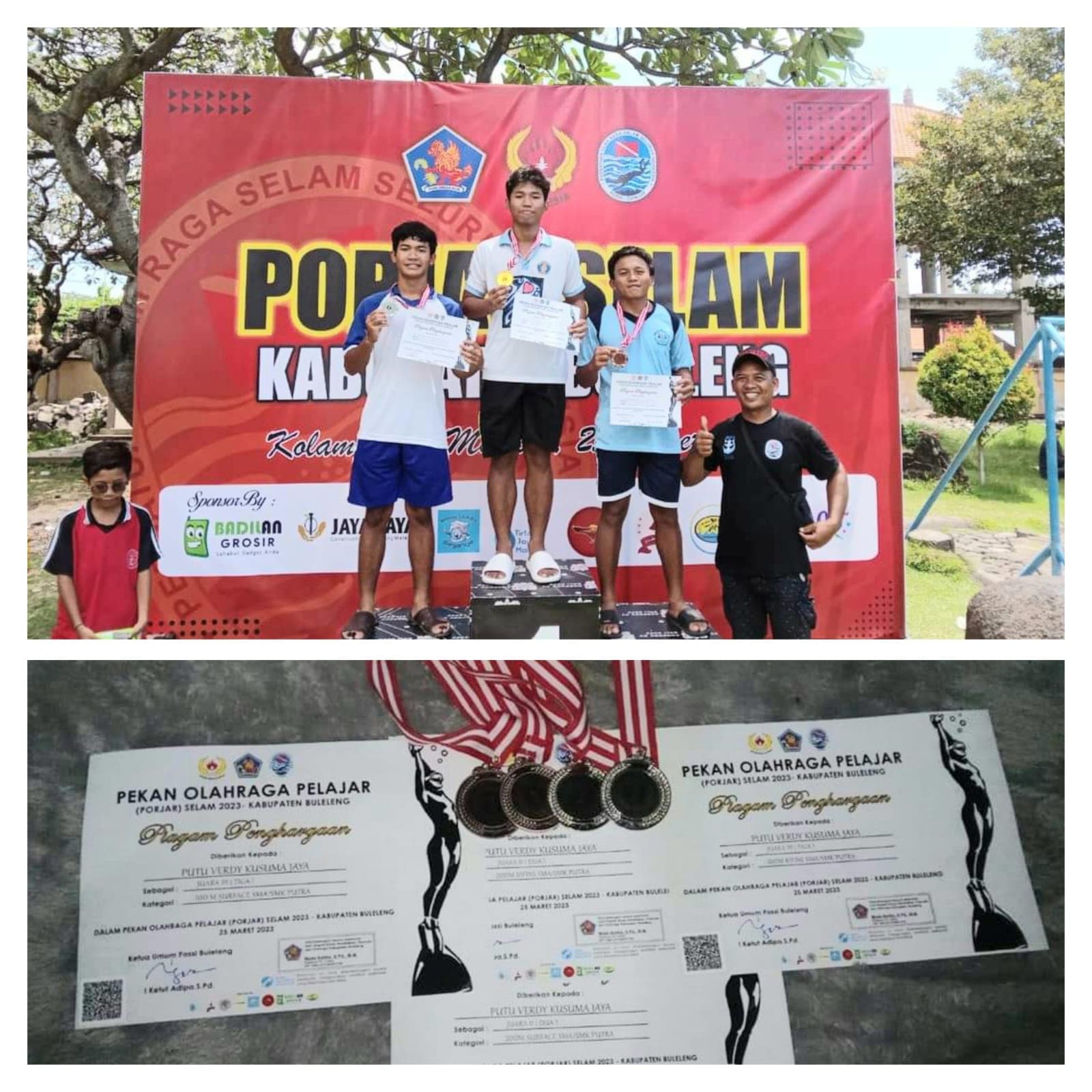 PRESTASI PADA PORJAR SELAM 2023