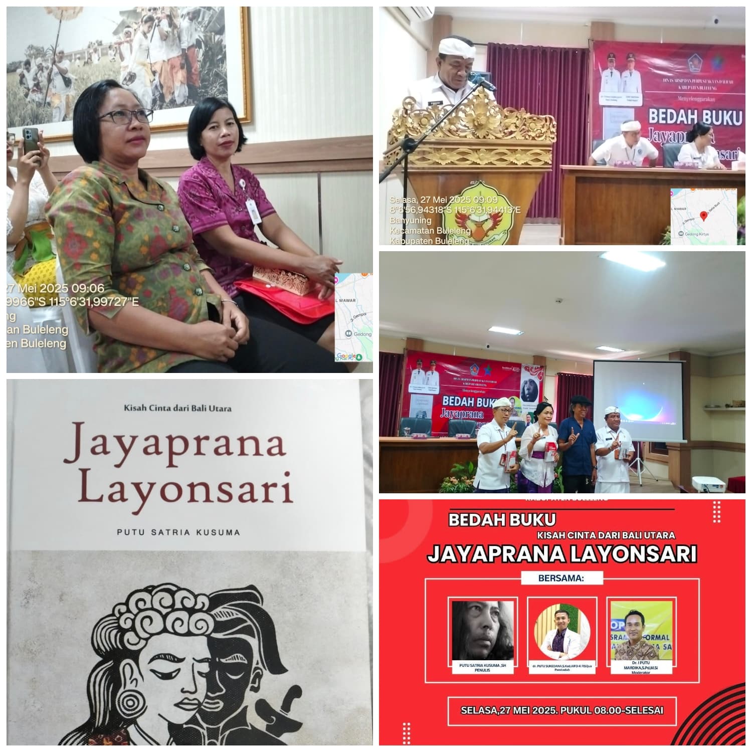 Bedah Buku Jayaprana Layonsari