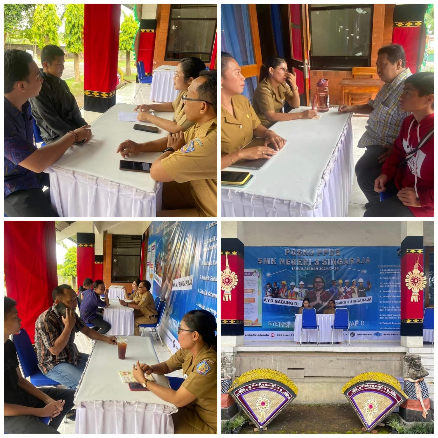 Posko PPDB SMK N 3 Singaraja