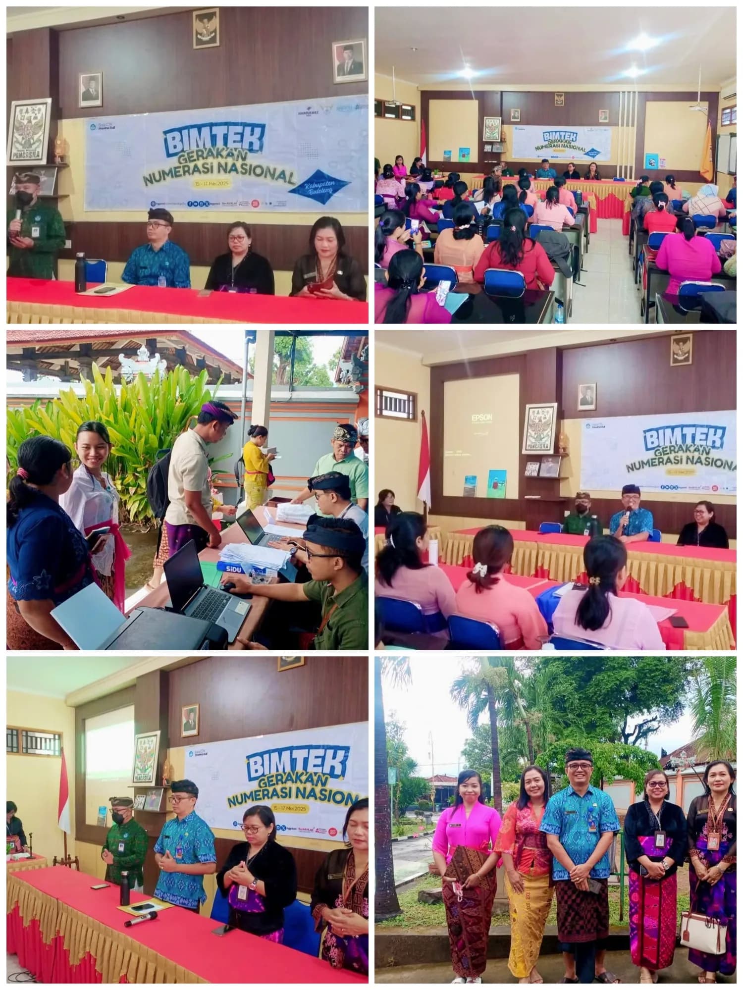Bimtek Gerakan Numerasi Nasional  BGTK Provinsi Bali