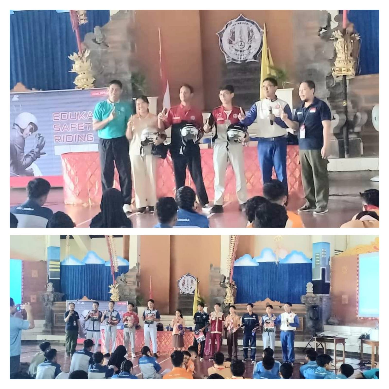 EDUKASI SAFETY RIDING FOR SENIOR HIGH SCHOOL