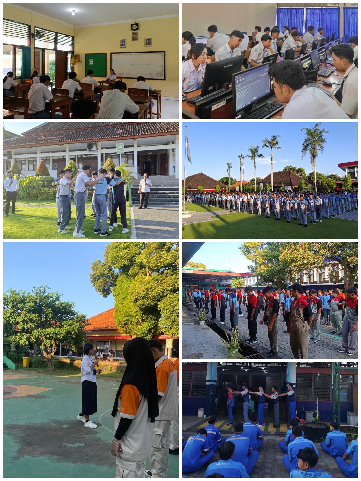 Morning Briefing Dan Ujian Sekolah