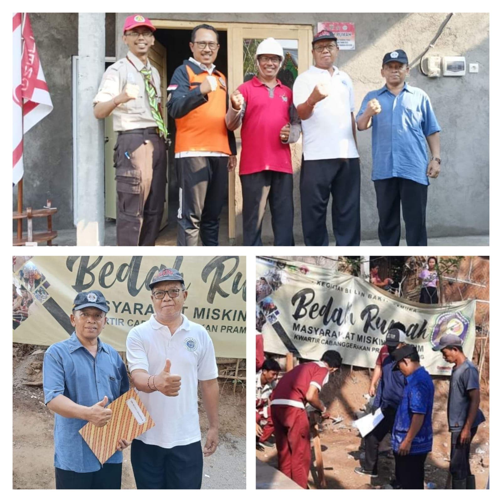 SERAH TERIMA BANTUAN BEDAH RUMAH