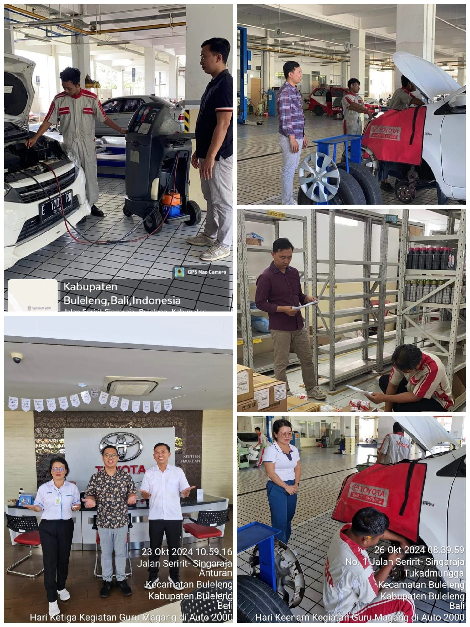 Guru Magang Di Bengkel Toyota Auto 2000
