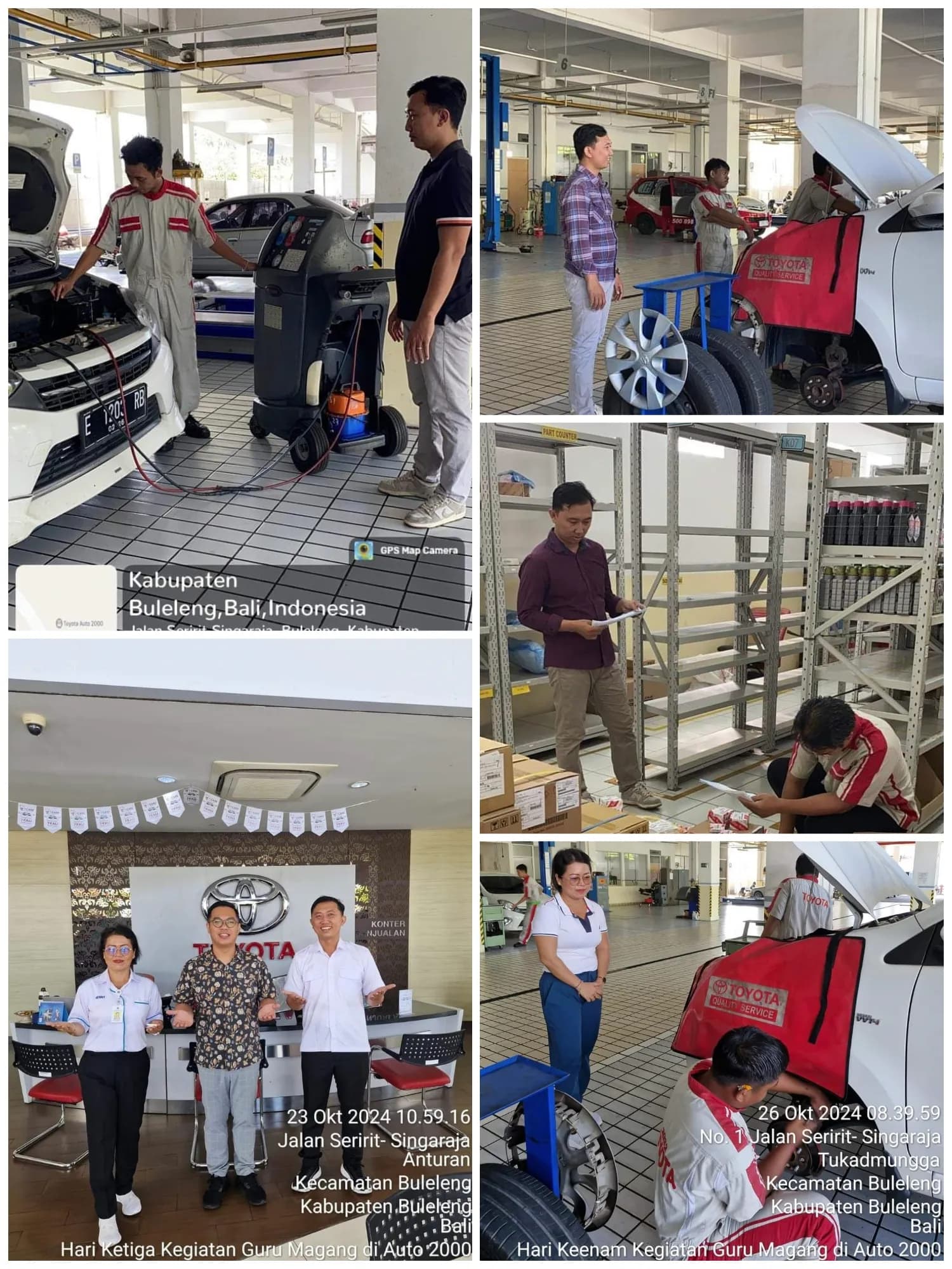 Guru Magang Di Bengkel Toyota Auto 2000