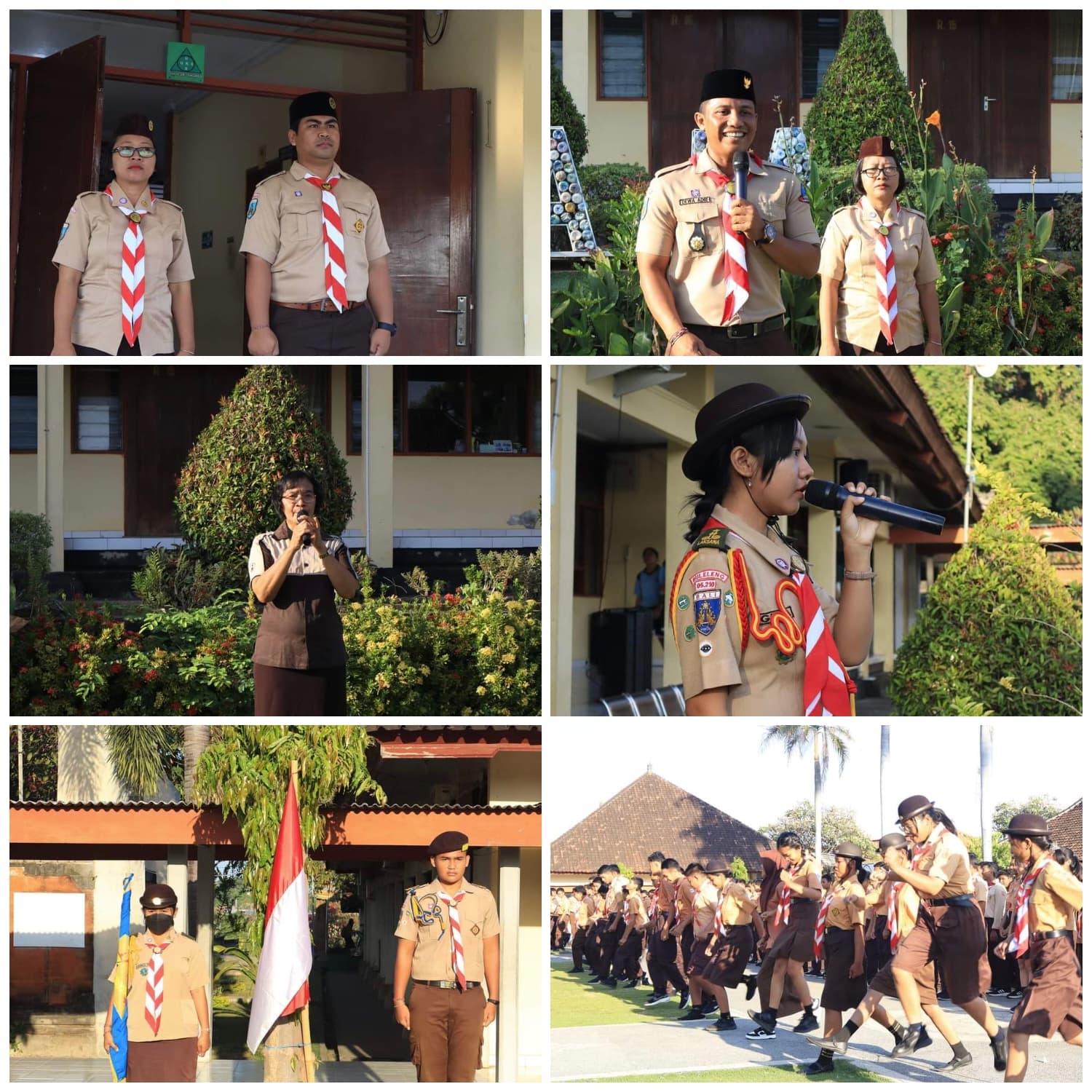 Upacara Perpindahan Golongan AWL SMK N 3 Singaraja