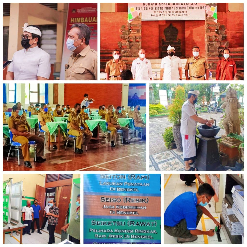 PELATIHAN BUDAYA KERJA INDUSTRI 5-S (SEIRI, SEITON, SEISO, SEIKETSU, SHITSUKE)