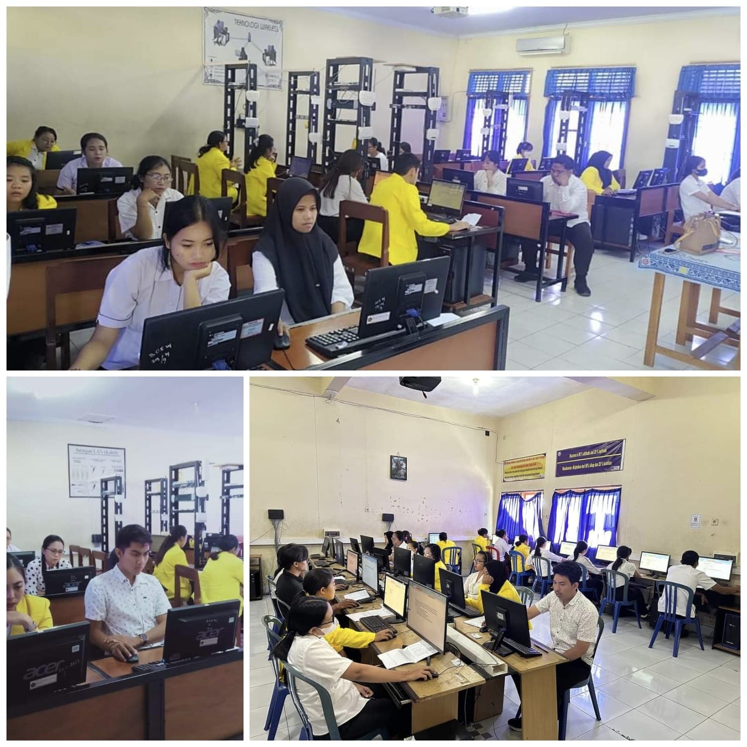 Pelaksanaan UAS Universitas Terbuka Di SMK Negeri 3 Singaraja