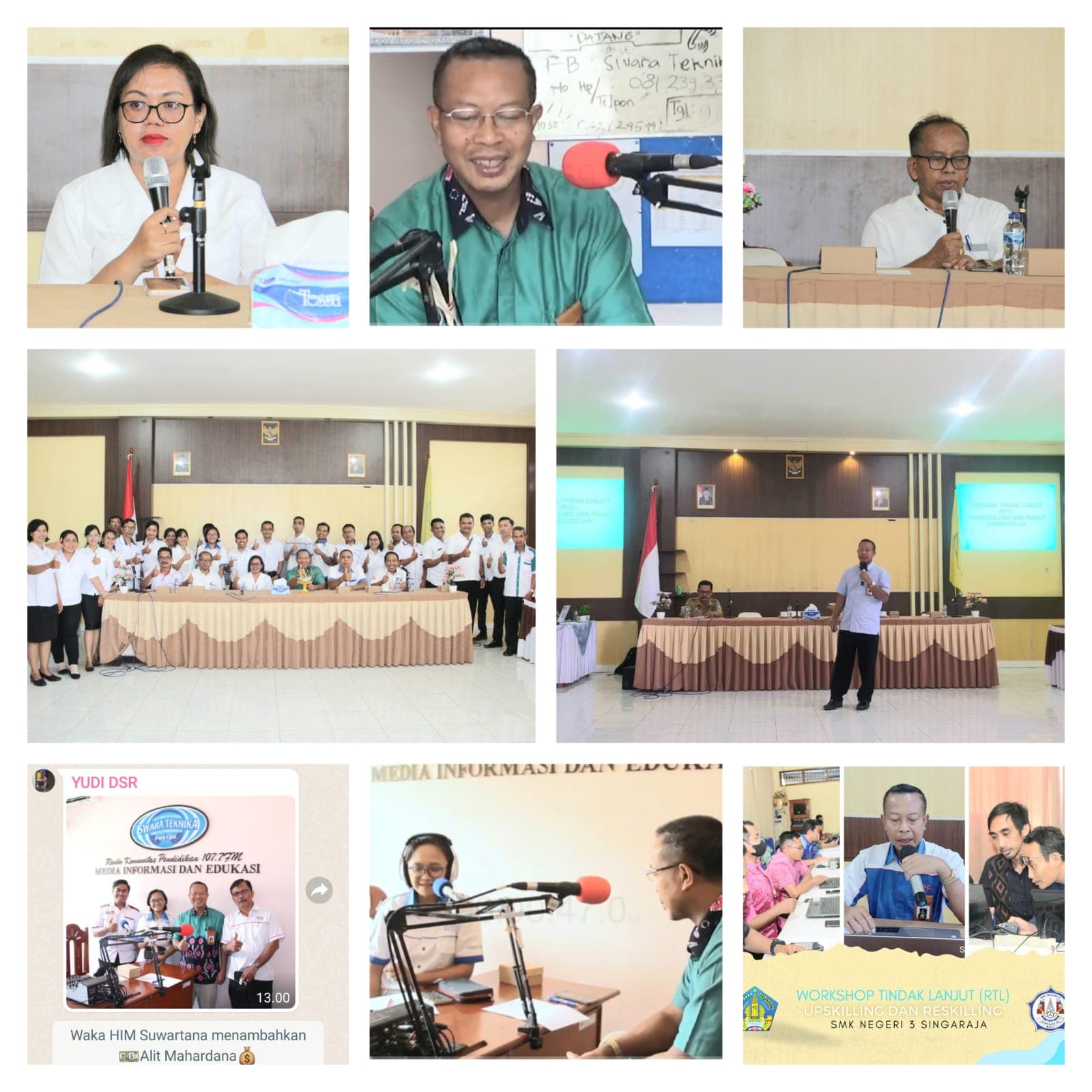 WORKSHOP RTL (RENCANA TINDAK LANJUT) RESKILLING DAN UPSKILLING.