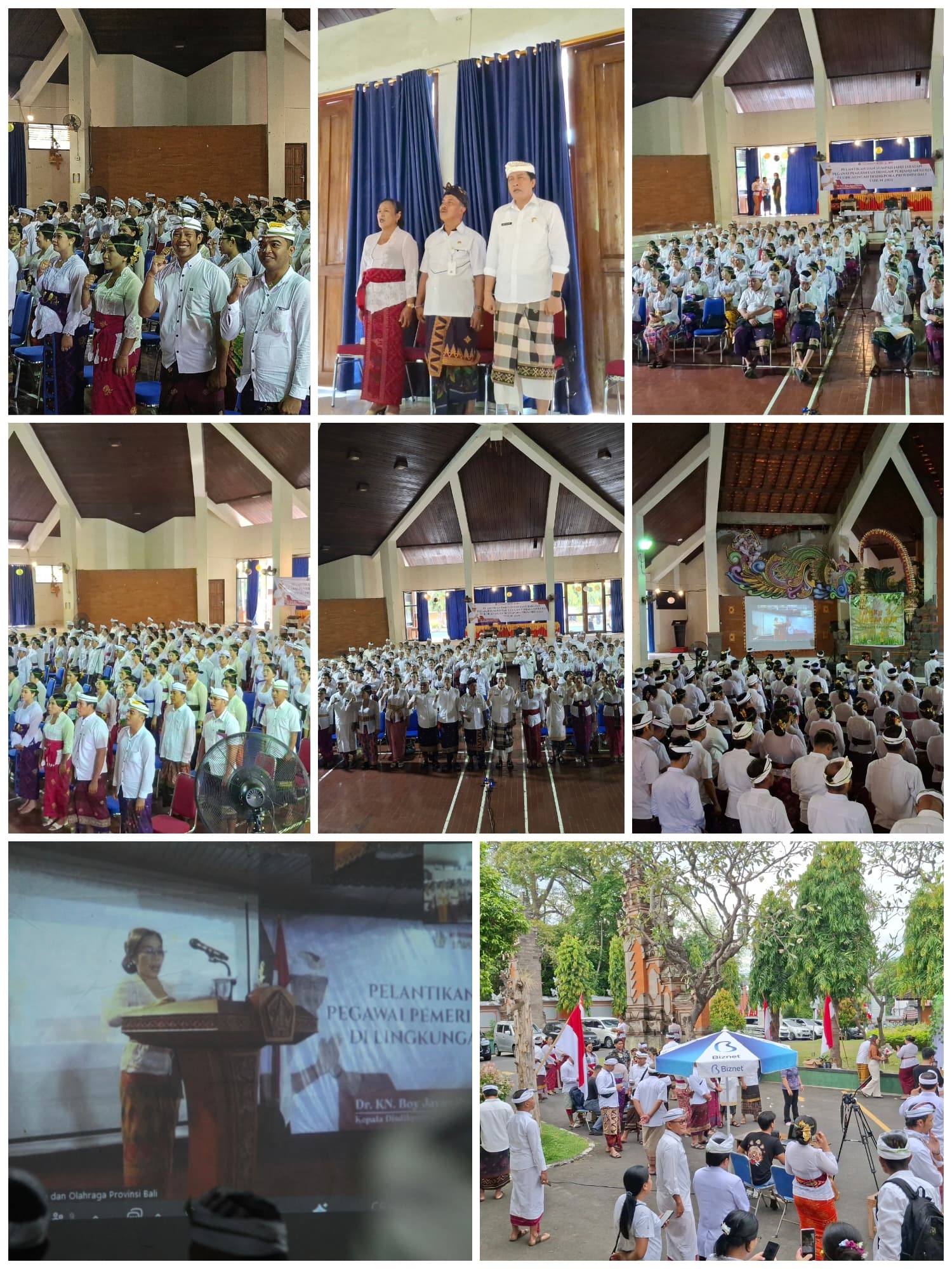 Pelantikan PPPK Disdikpora Provinsi Bali Tahun 2025