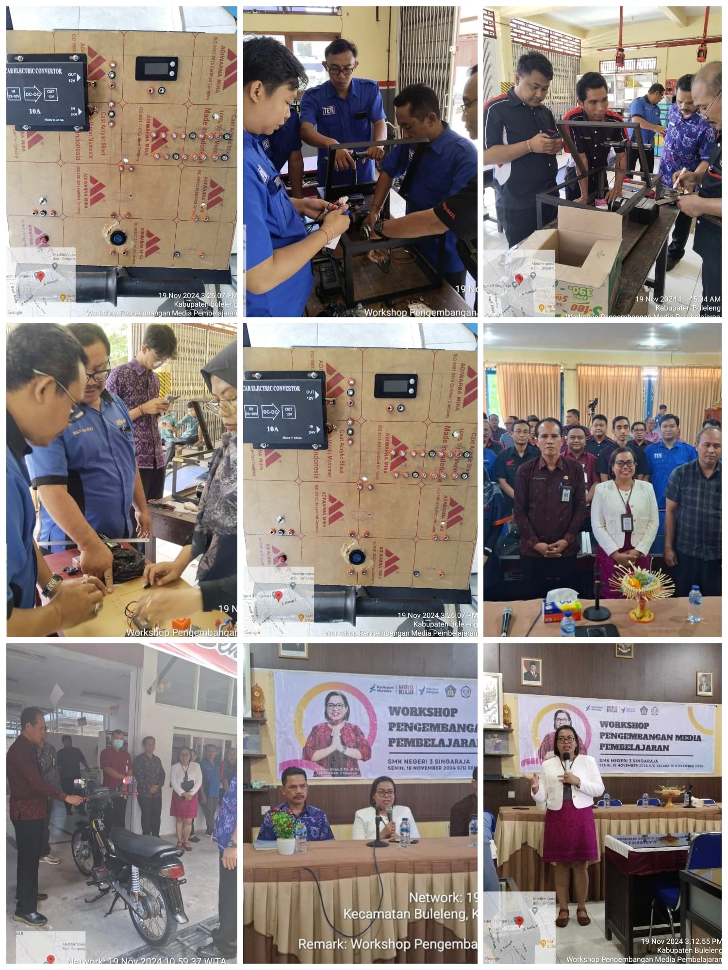 Workshop Pengembangan Media Pembelajaran Hari Ketiga