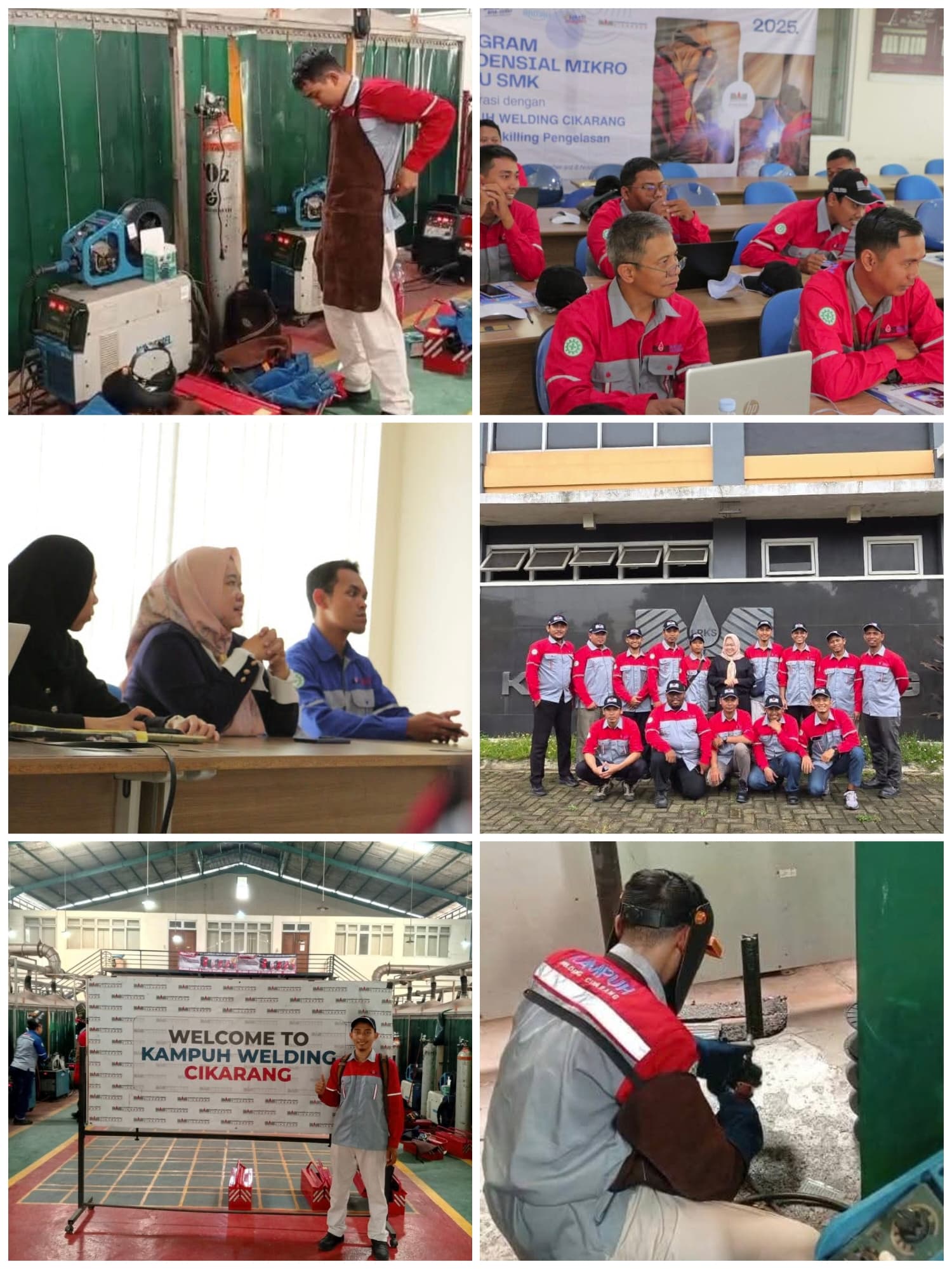 Diklat Upskilling Pengelasan 3G FCAW