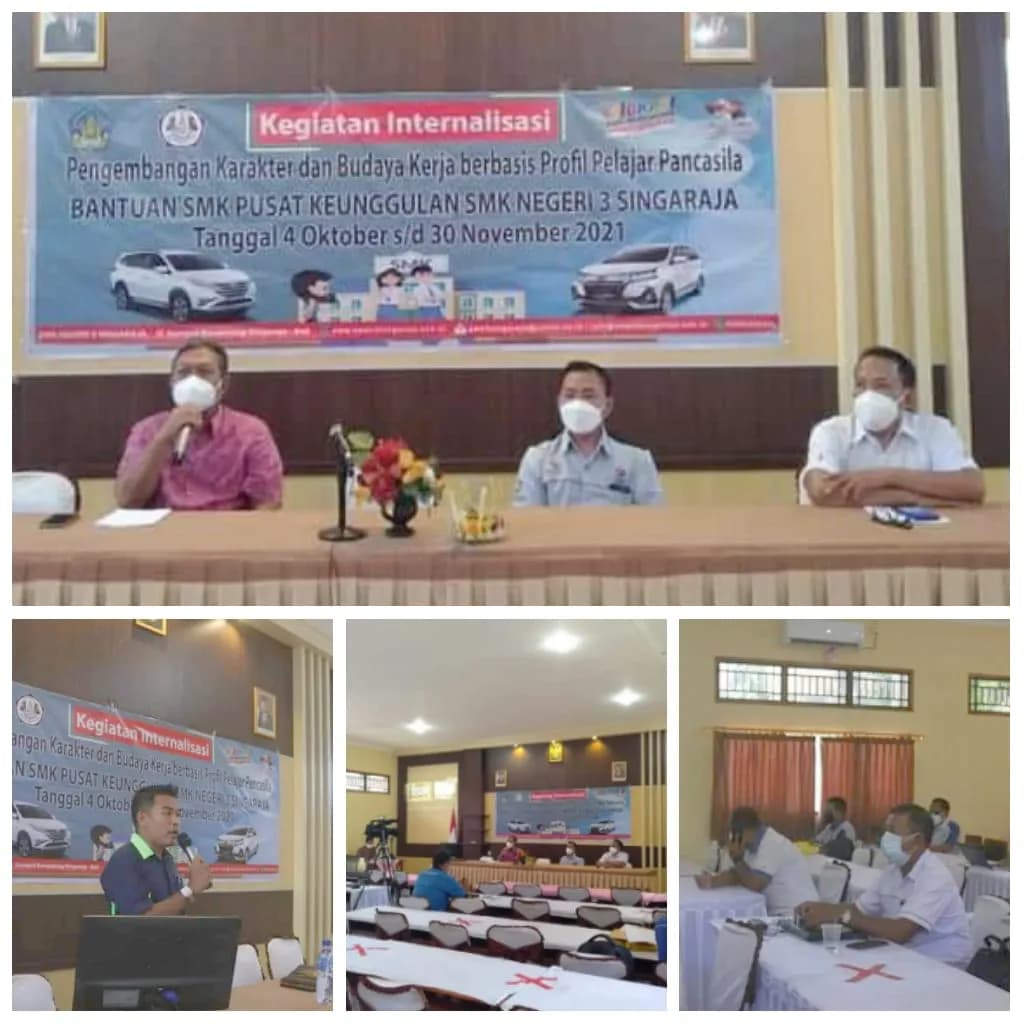 KEGIATAN INTERNALISASI PENGEMBANGAN KARAKTER DAN BUDAYA KERJA BERBASIS PROFIL PELAJAR PANCASILA