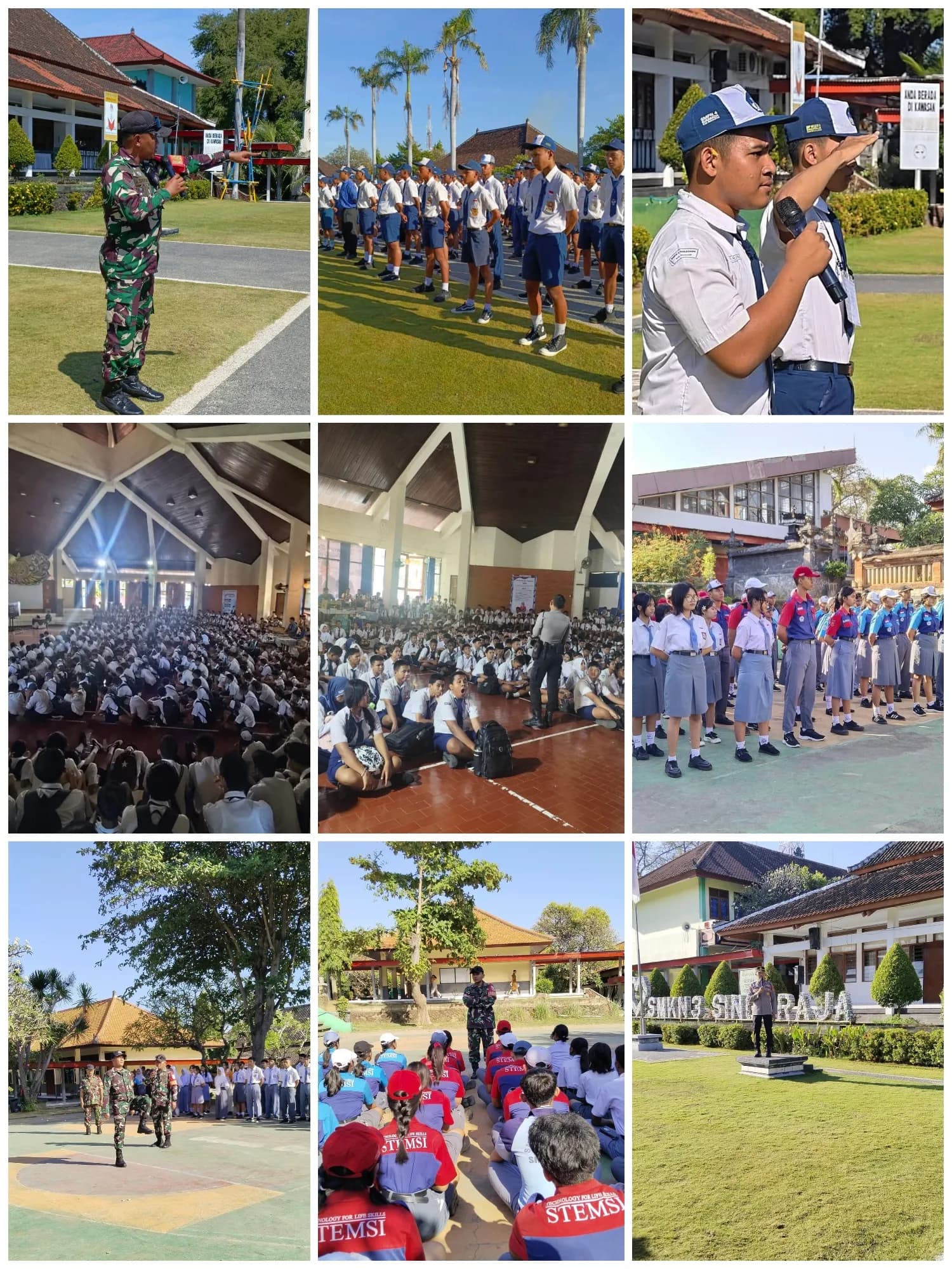 Pembinaan Karakter Oleh TNI POLRI