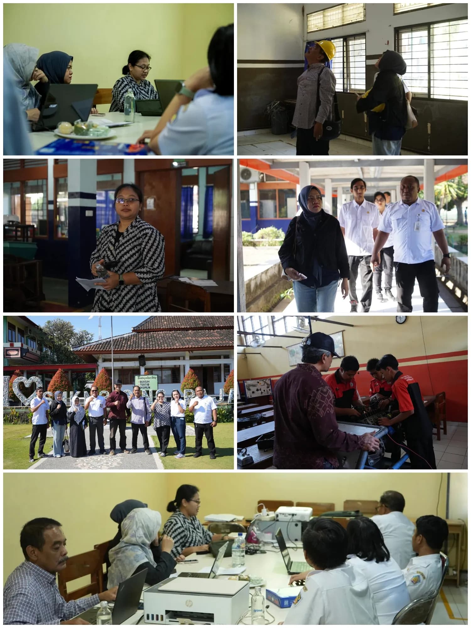 Kunjungan TIM  Direktorat SMK 