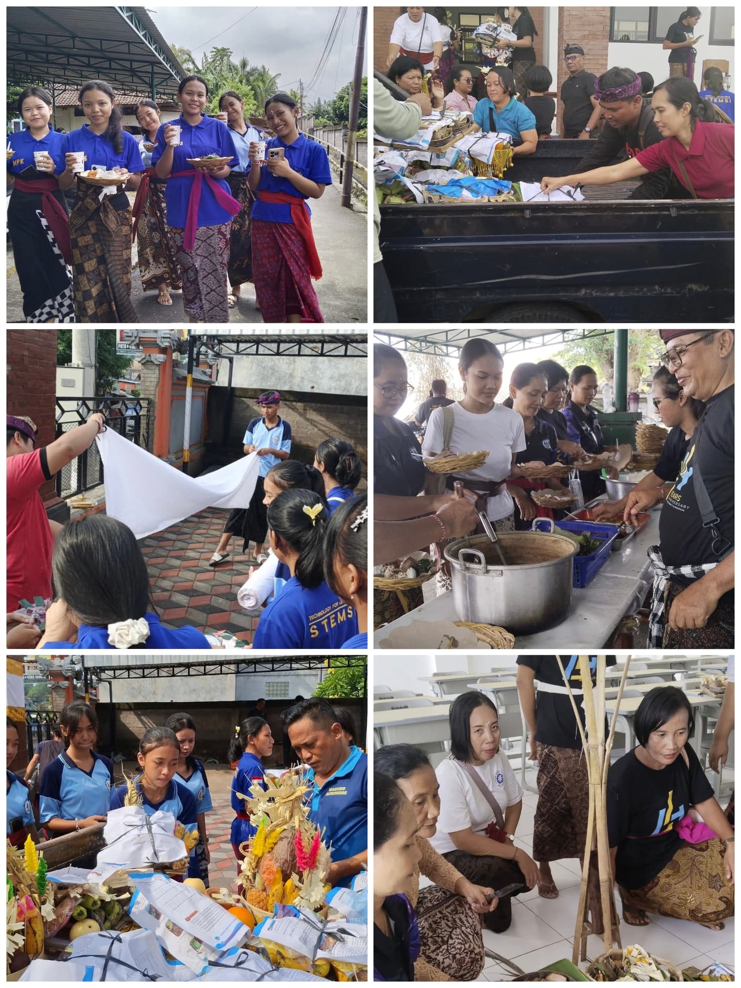 Persiapan Melaspas Bangunan RPS, RKB Dan Toilet