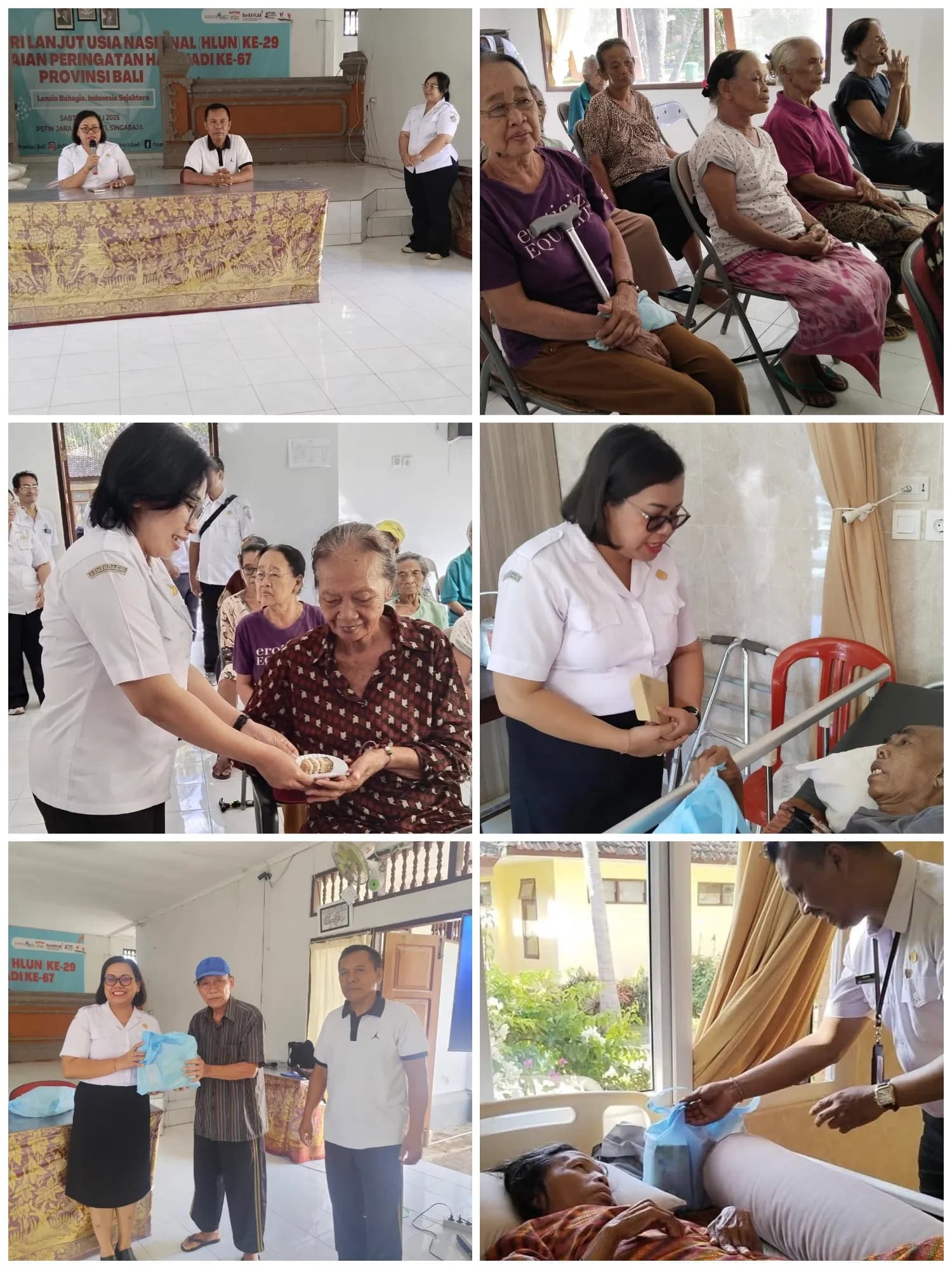 Bakti Sosial Mengunjungi PSTW Jara Mara Pati