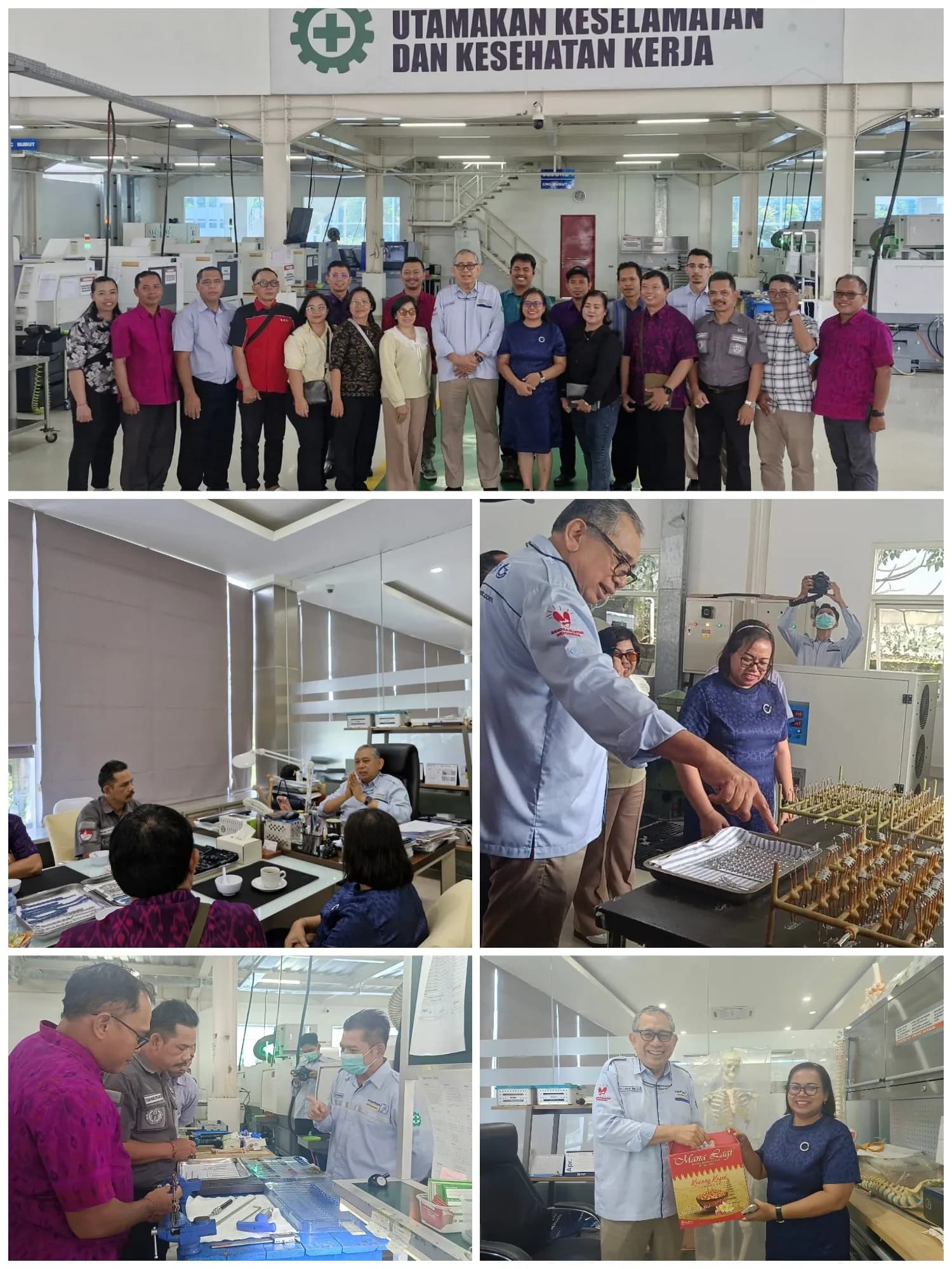 Kunjungan Industri ke PT. Marthys Orthopaedic Indonesia, Pasuruan, Jawa Timur