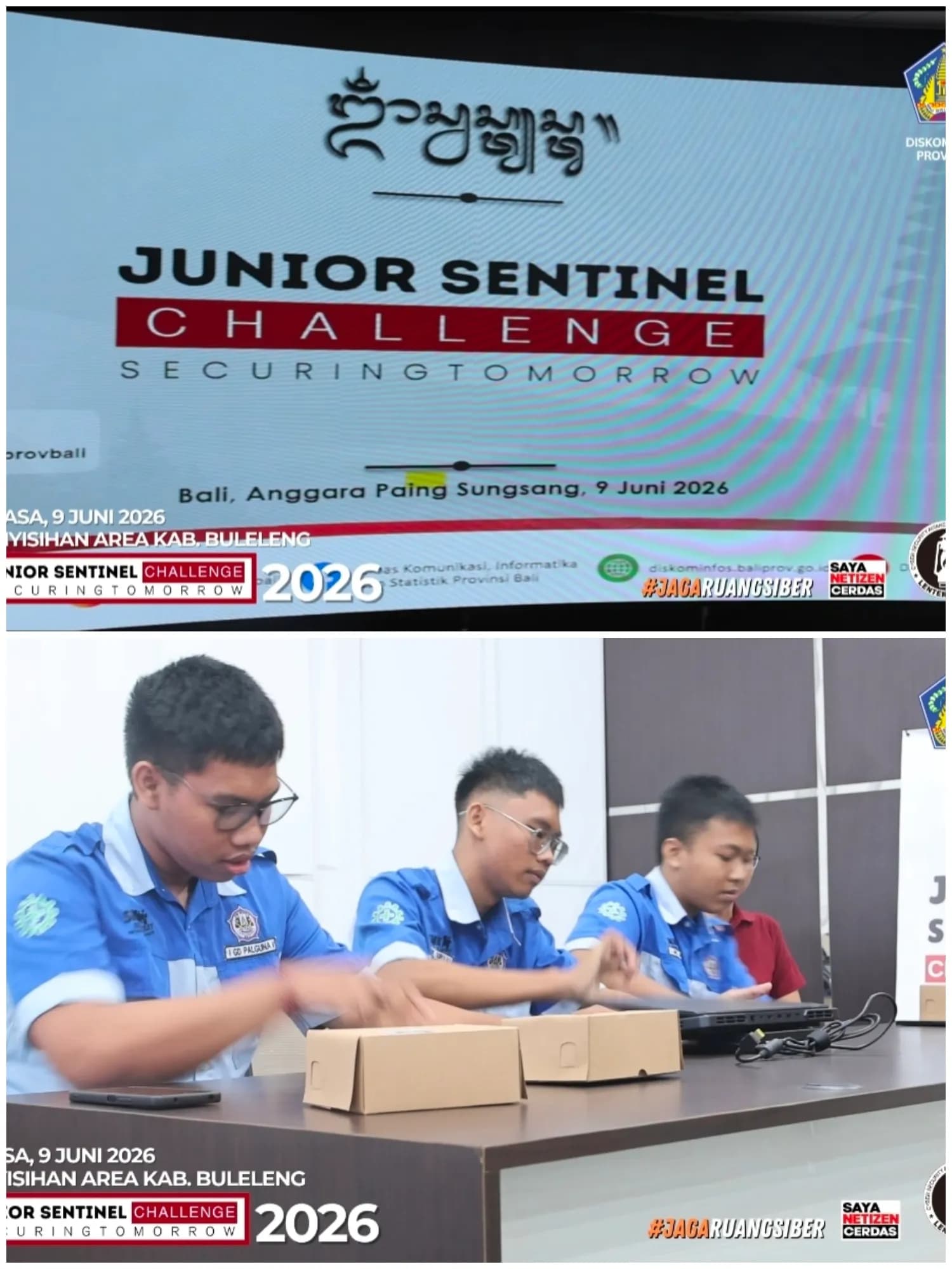 Tim SMK Negeri 3 Singaraja Berhasil Meraih Predikat Tim Terbaik Pada Ajang Junior Sentinel Challenge (JSC) Tahun 2026 Kabupaten Buleleng