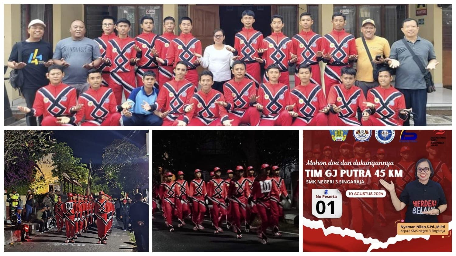 Lomba Gerak Jalan Putra