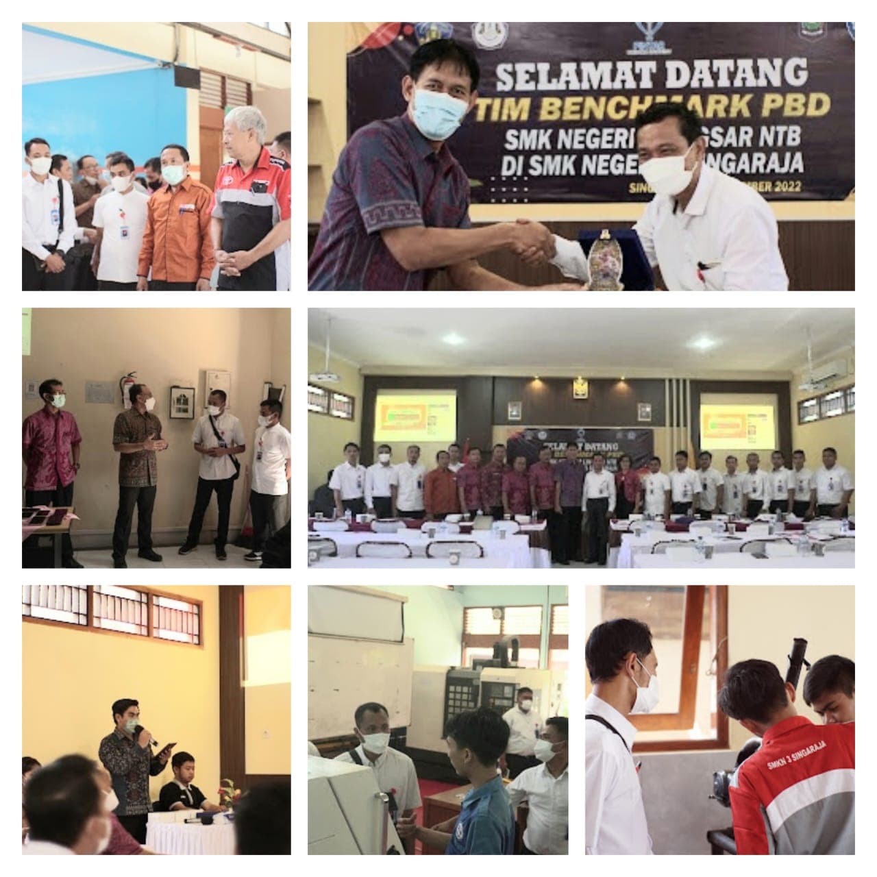 KUNJUNGAN SMK NEGERI 2 LINGSAR NTB