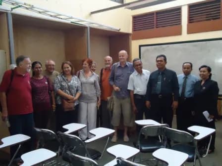 International social organization Rotary Club of Bali Lovina and SMK N3 Singaraja