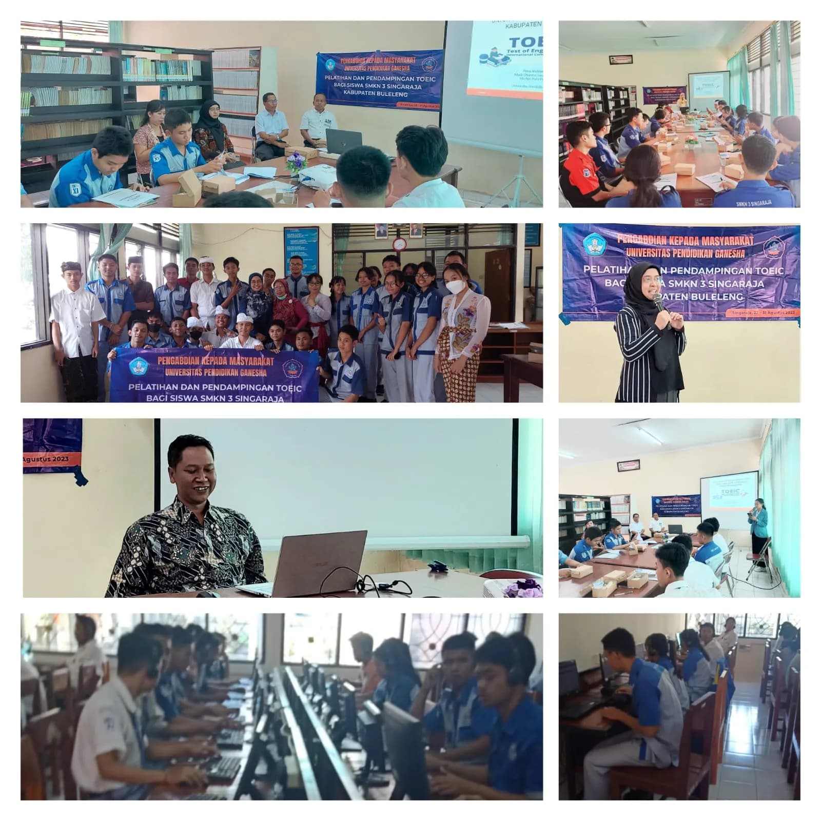 TOEIC 2023 DI SMKN 3 SINGARAJA