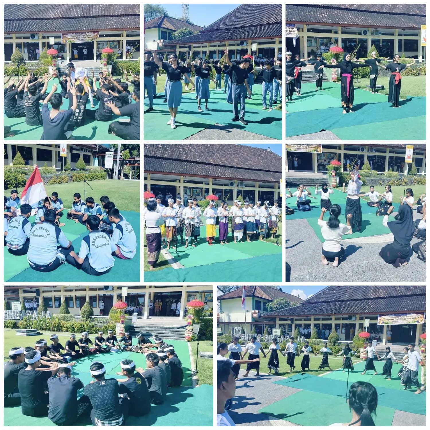 Pementasan Karya Proyek Penguatan Profil Pelajar Pancasila (P5)