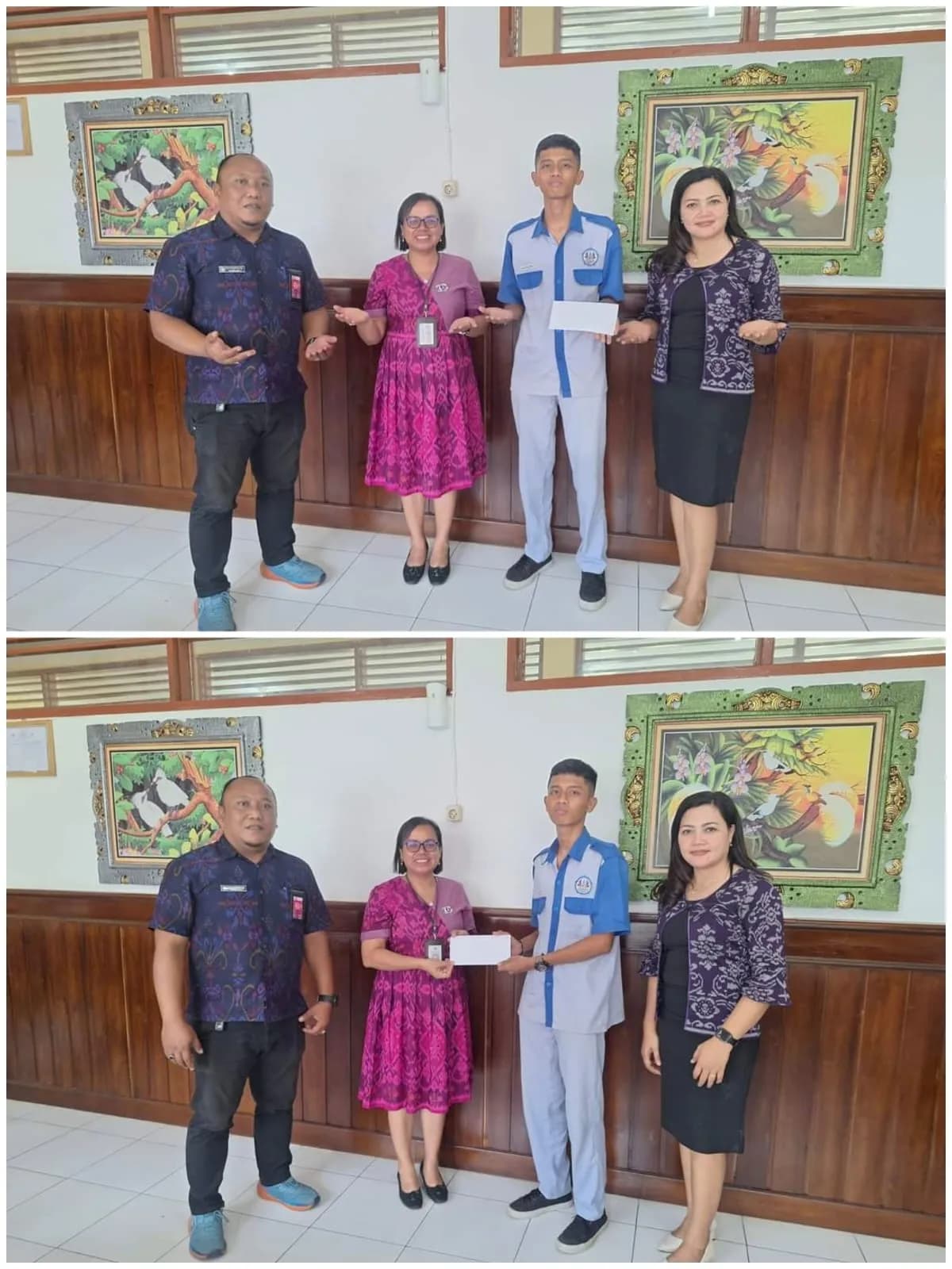 Pemberian Reward Kepada Siswa