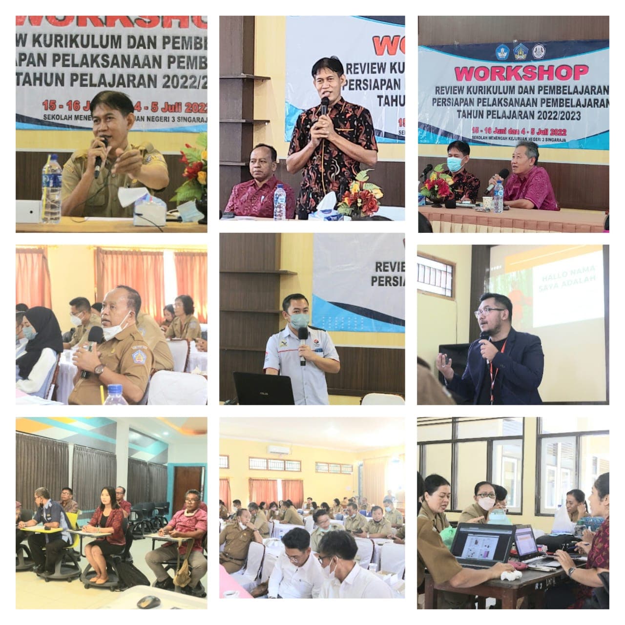 WORKSHOP REVIEW KURIKULUM DAN PEMBELAJARAN SMKN 3 SINGARAJA TP 2022/2023