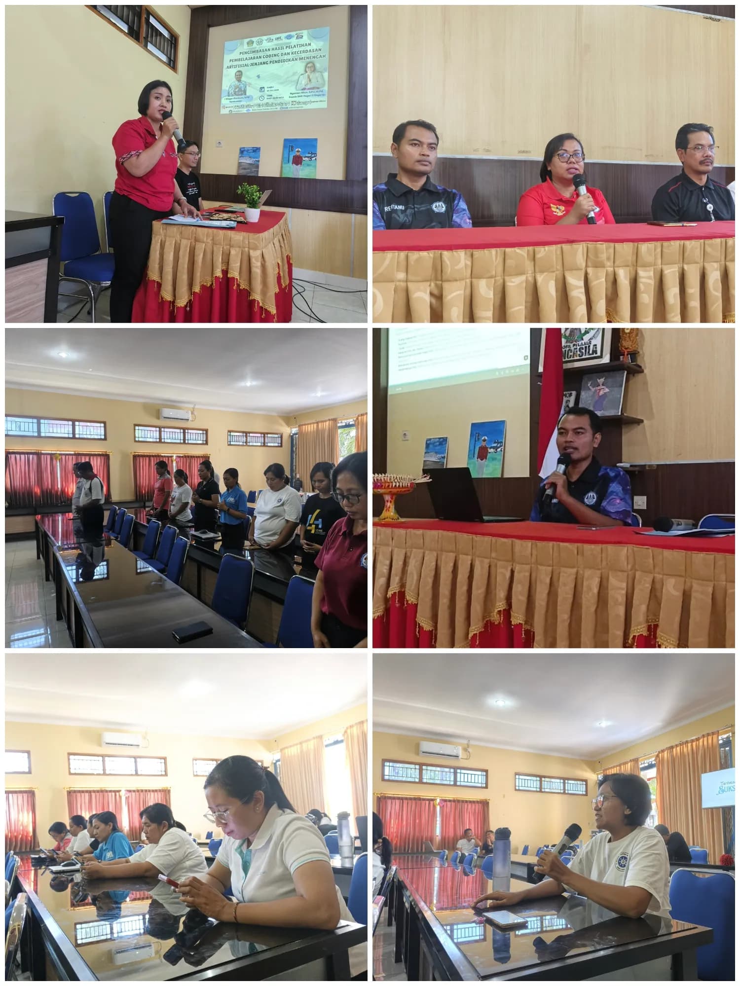 Pengimbasan Hasil Pelatihan Pembelajaran Koding Dan Kecerdasan AI Jenjang Pendidikan Menengah