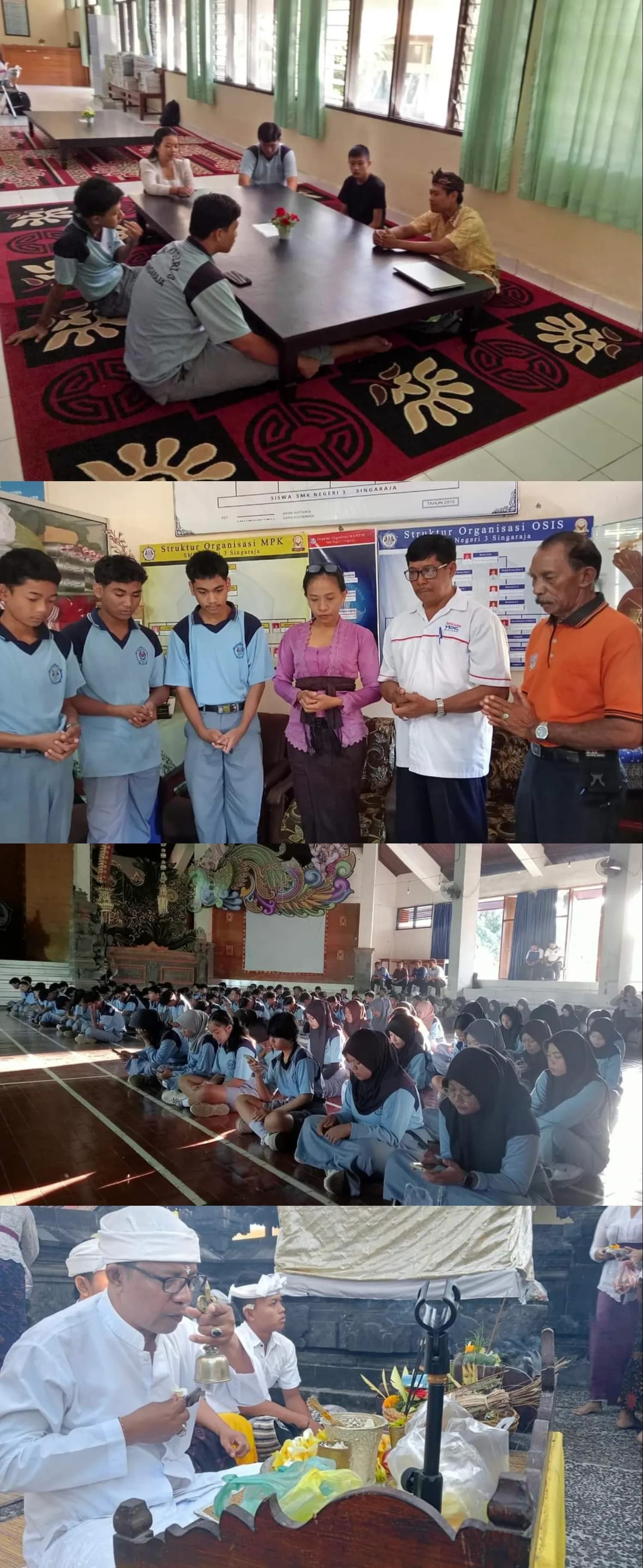 Indahnya Toleransi Antarumat Beragama Di SMKN 3 Singaraja