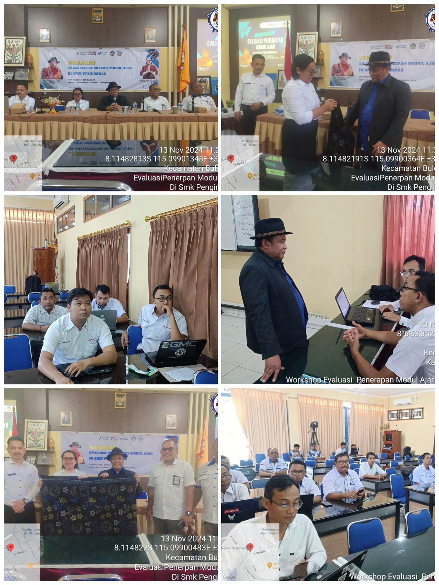 Workshop Evaluasi Penerapan Modul Ajar Di SMK Pengimbas Hari Ketiga