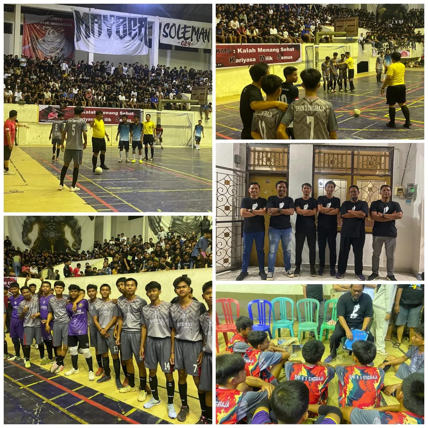 Tim Futsal SMK N 3 Singaraja Meraih Juara 3 KMS Cup III