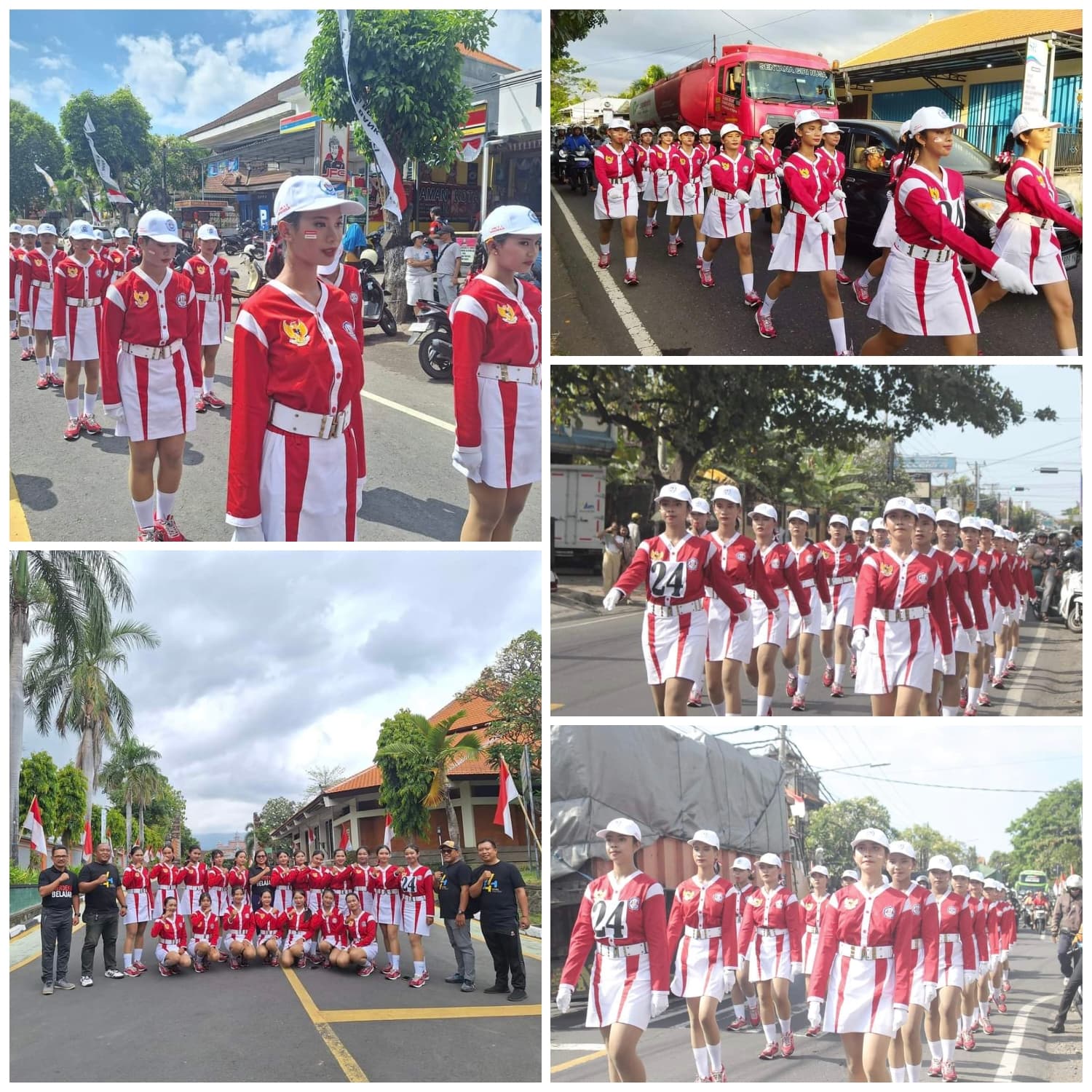 Lomba Gerak Jalan Putri