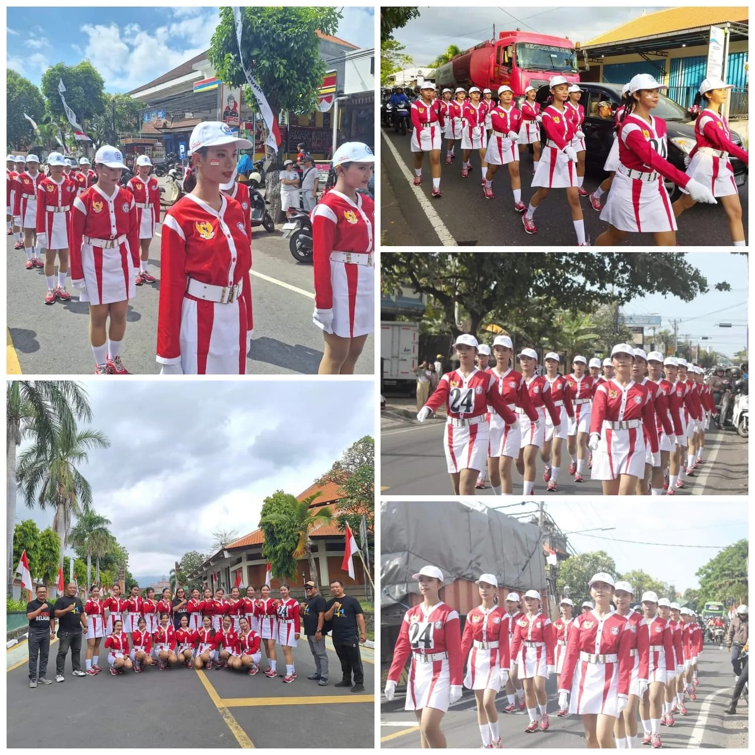 Lomba Gerak Jalan Putri