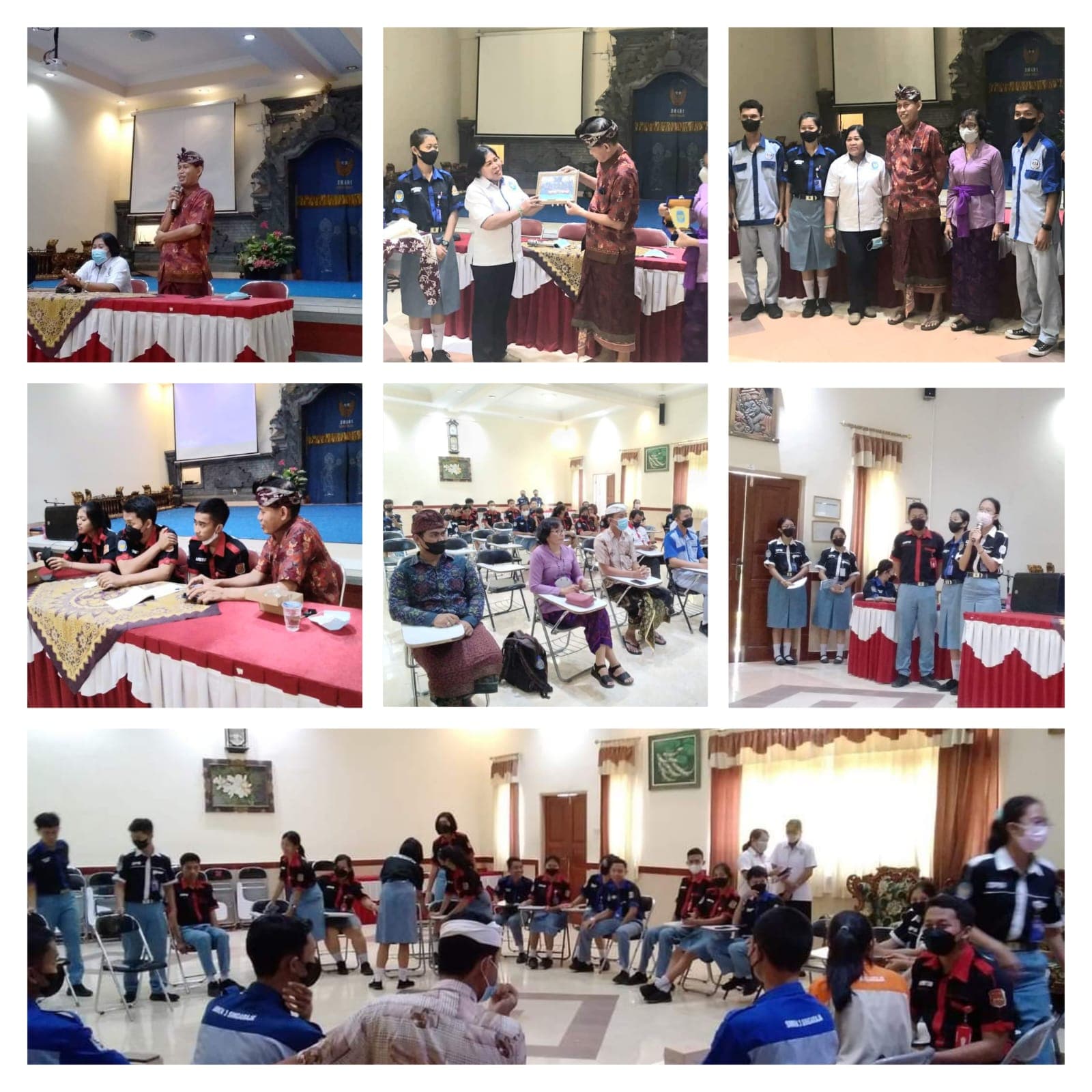 KUNJUNGAN SMKN 3 SINGARAJA KE SMAN 1 SINGARAJA