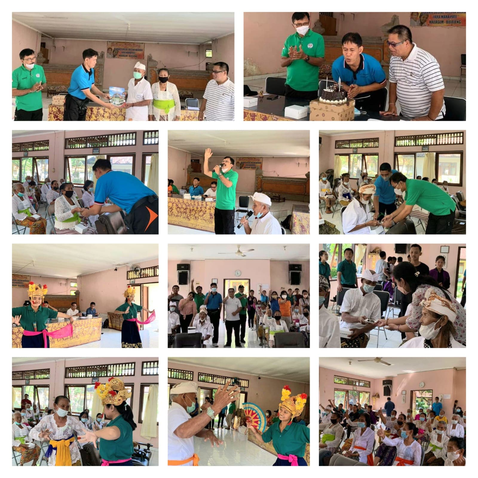 KUNJUNGAN STEMSI KE PANTI JOMPO DALAM RANGKA HUT KE-42