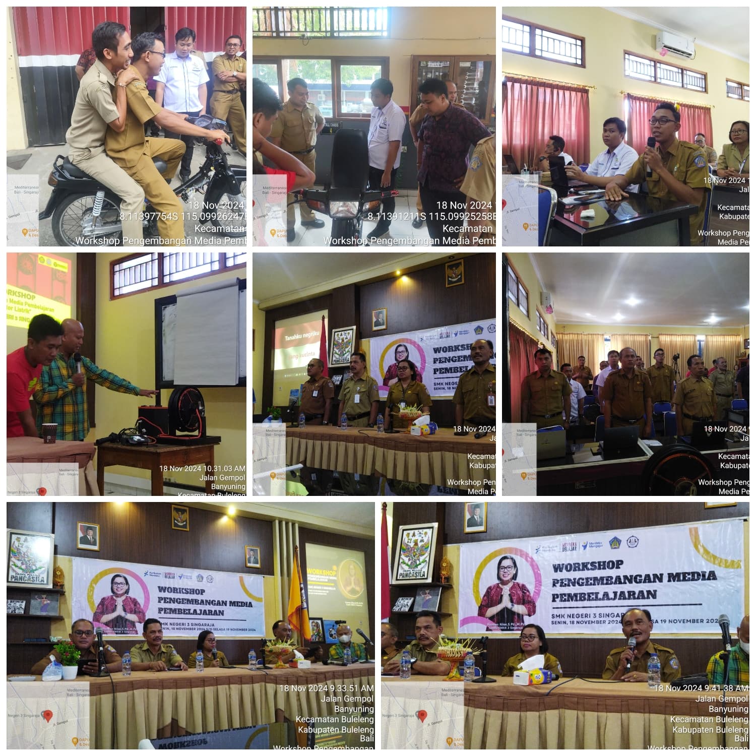 Workshop Pengembangan Media Pembelajaran Hari Pertama
