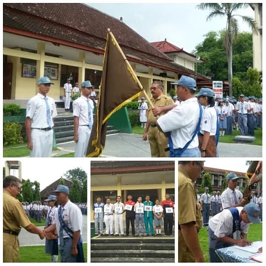 PELANTIKAN PENGURUS OSIS BARU TAHUN PELAJARAN 2017/2018