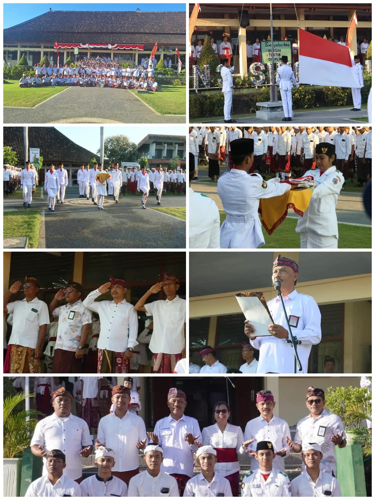Upacara Bendera HUT RI Ke 73