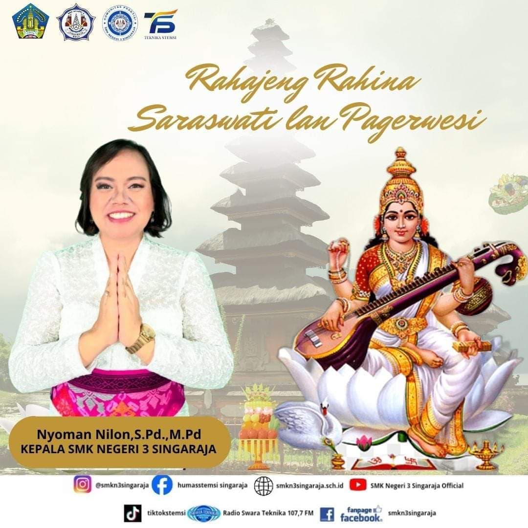 Rahajeng Rahina Saraswati Lan Pagerwesi
