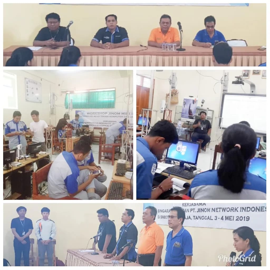 WORKSHOP JINOM MINI ISP (INTERNET SERVICE PROVIDER)
