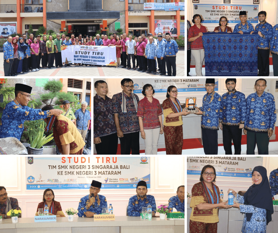 STUDI TIRU SMKN 3 SINGARAJA KE SMKN 3 MATARAM