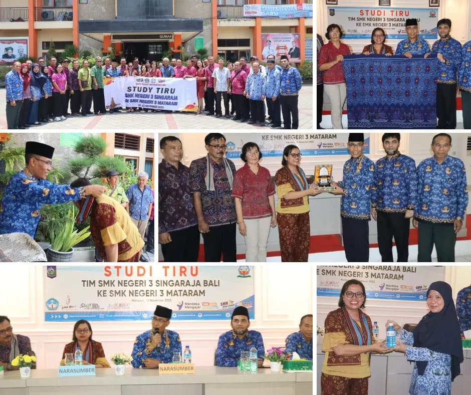 STUDI TIRU SMKN 3 SINGARAJA KE SMKN 3 MATARAM