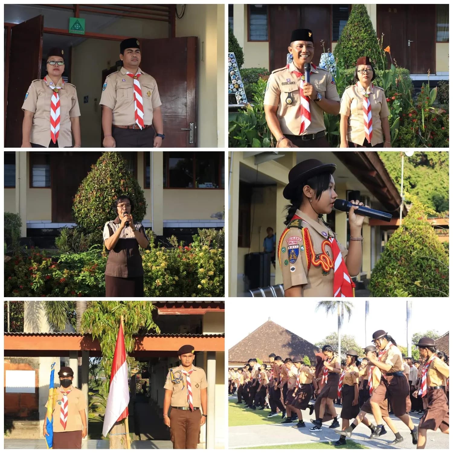 Upacara Perpindahan Golongan AWL SMK N 3 Singaraja