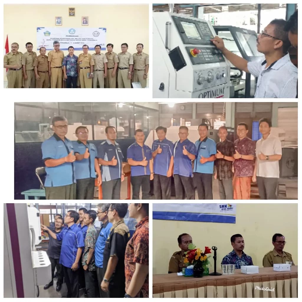 PELATIHAN KOMPETENSI CNC MILLING DAN TURNING