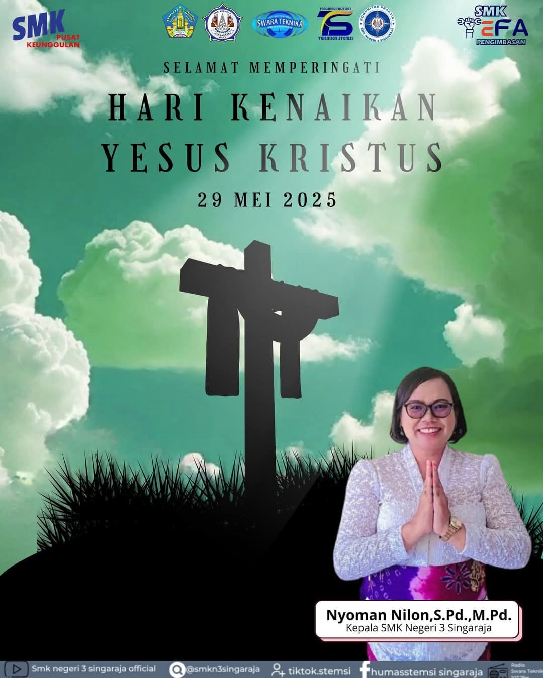 Selamat Merayakan Hari Kenaikan Yesus Kristus