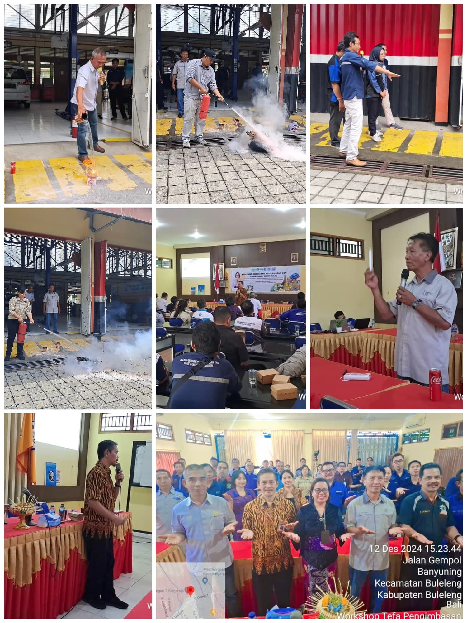 Pelatihan K3LH Hari Ketiga